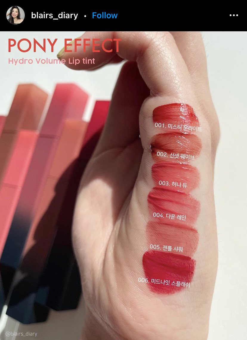 baboxshop's tweet image. 🥀 PRE&amp;amp;SALE #ponyeffect Hydro volume lip tint ✨
➖ มีให้เลือกทั้งหมด 6 สีค่ะ
📌 เหลือแท่งละ 230.- ส่งฟรีems
🛒 ปิดรับ19/02/23 (เป็นสินค้าพรี)