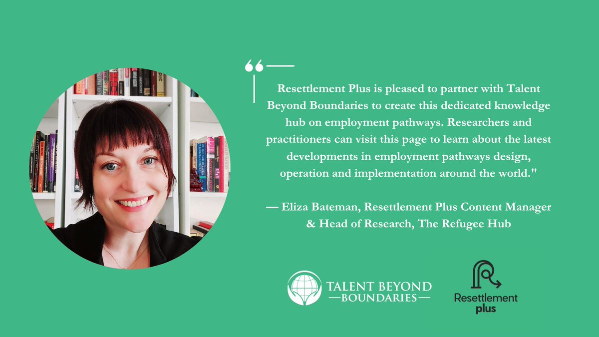 Pathways_Intl's tweet image. 💡 As Resettlement.Plus content manager, @AusEliza shares her thoughts on the new #EmploymentPathways page of !