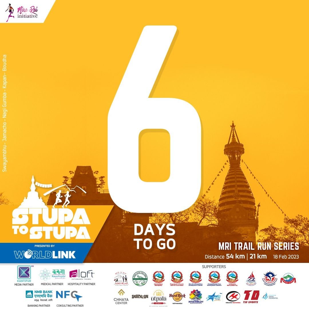 theoctober19th's tweet photo. I'm going to run the legendary Stupa to Stupa trail on 18th February (this Saturday). Come join me, let's do it together! 🏃

Register via:  https://t.co/zzMC84maqC

#marathon #running #fitness #stupatostupa #kathmandu #nepal https://t.co/DVUPjIxiCi