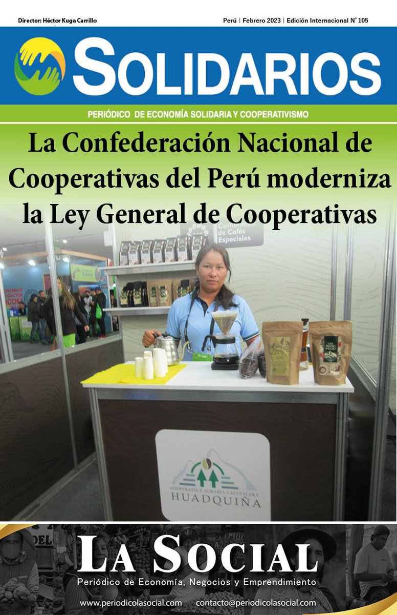 LaSocialPeru's tweet photo. 🚨Ya salió 𝗹𝗮 𝘂́𝗹𝘁𝗶𝗺𝗮 𝗲𝗱𝗶𝗰𝗶𝗼́𝗻 𝗱𝗲𝗹 𝗦𝘂𝗽𝗹𝗲𝗺𝗲𝗻𝘁𝗼 Solidarios, no te puedes perder las exclusivas noticias que tenemos para ti.
✅ Puedes leerla acá: https://t.co/3jBMV3V8an https://t.co/wzPA6AaMim