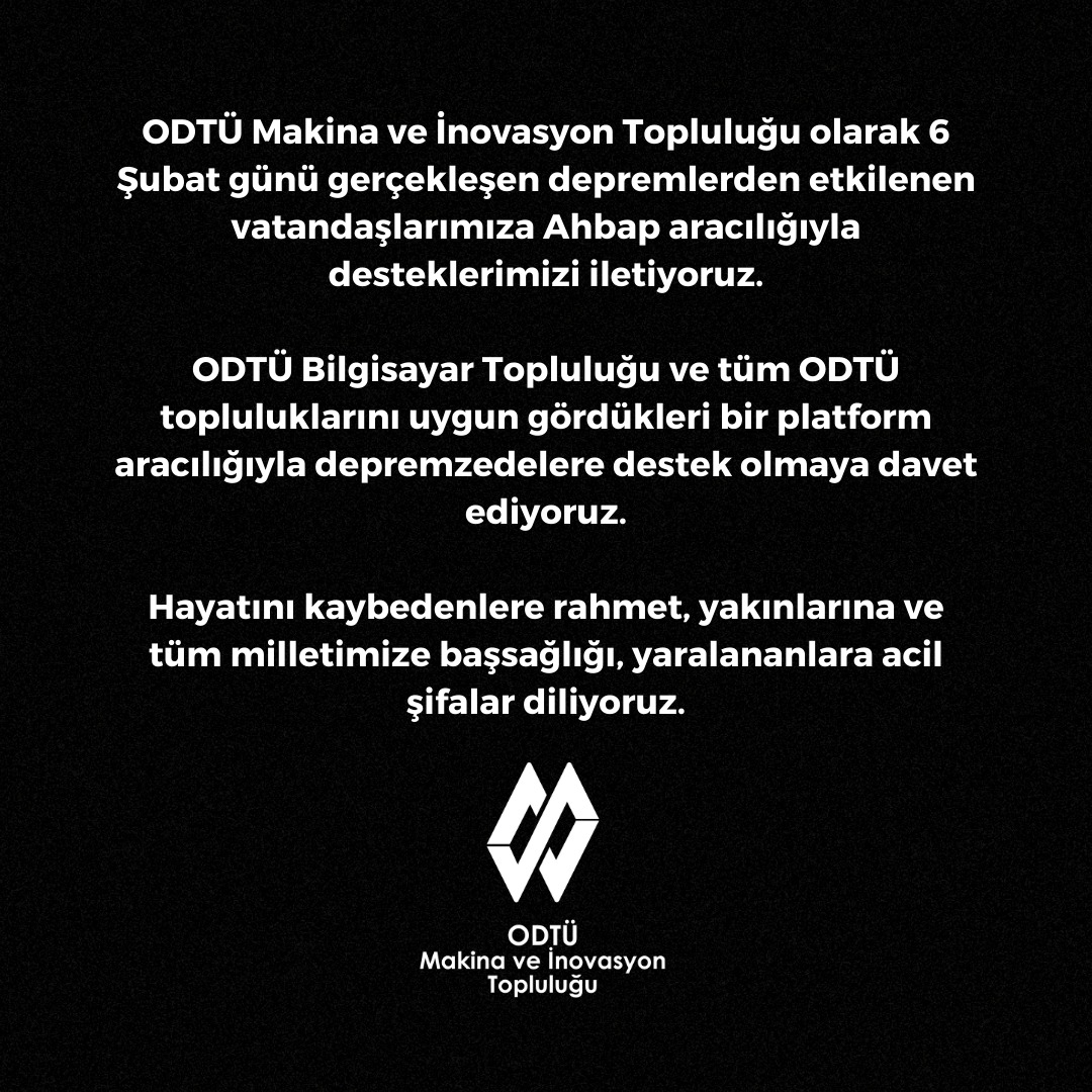 METU MECH (@metumech) on Twitter photo 