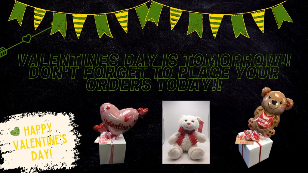 greenandwhiteco's tweet photo. Don’t forget to place your Valentine’s Day orders!!💛💚 https://t.co/4emhKXgjME