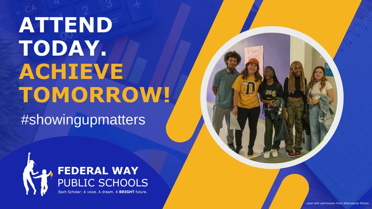 FWPS210's tweet photo. When we reduce chronic absences we improve graduation rates, increase academic achievement &amp; give young people the best chance at success in adult life. Learn more at https://t.co/rvu9RMQtEz #FWPSGoal2 #SchoolEveryDay #EveryDayCounts #ShowingUpMatters #AttendTodayAchieveTomorrow https://t.co/otTi8gcVnD
