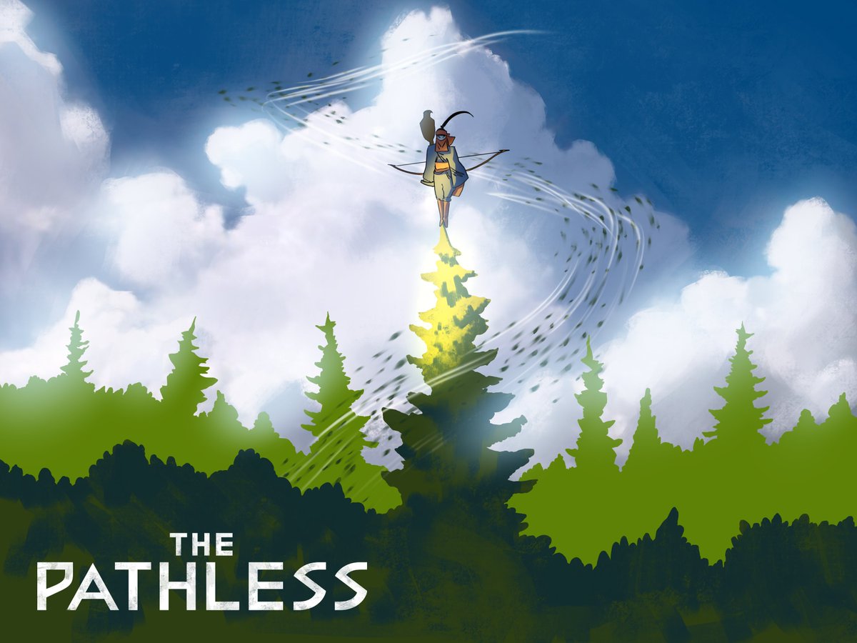 GiantSquidology's tweet photo. Treetops concept sketch for #ThePathless (2020)
#ConceptArt #ThrowbackThursday #TBT #Throwback #IndieGame #IndieGameDev #Pathless https://t.co/iRWRGUSEqN