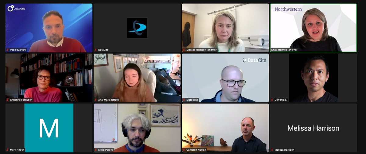 makedatacount's tweet photo. "Nothing is possible alone! So the start of the Open Global Data Citation Corpus marks an important milestone of this journey!" says @kristiholmes in her closing remarks of today's @DataCite webinar.
#DataCitation #OpenResarch https://t.co/5Y6Ddseek9