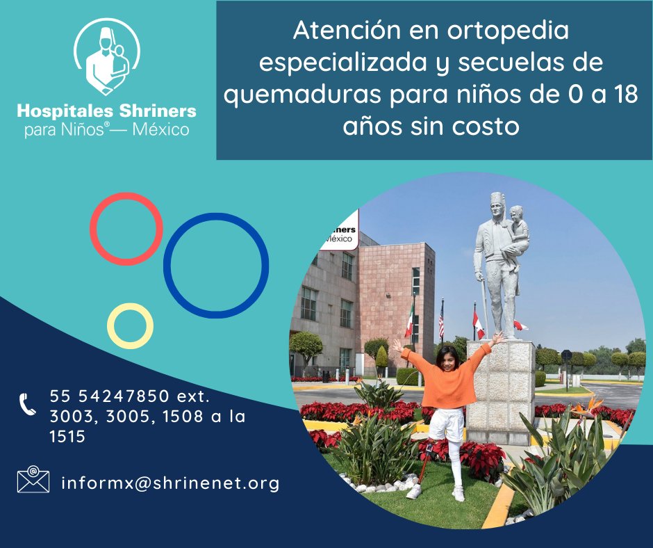 Hospital Shriners Para Niños México on Twitter "Desde 1945, el