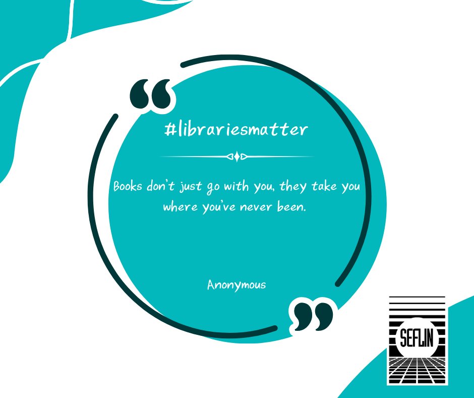 seflinlib's tweet photo. #librariesmatter #SoutheastFlorida #Library #InformationNetwork #SEFLIN https://t.co/PAax8l0nfE