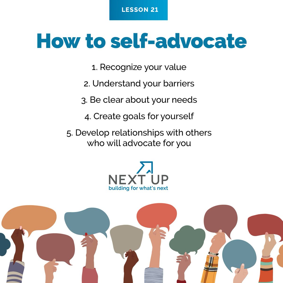 NextUpProgram's tweet photo. This week in Lesson 21, students learn about requesting accommodations on the job. #transition #specialeducation #specialed #sped #wioa #preets #employment #vocationalrehabilitation #vocrehab https://t.co/J3PqmIEUF5
