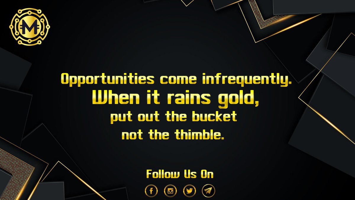 MetaEraCoin's tweet photo. "Opportunities come infrequently. When it rains gold, put out the bucket, not the thimble."

Right Time To Invest On MEC
Website - https://t.co/ZEW44mXx7Y https://t.co/s0sAnN0XJG