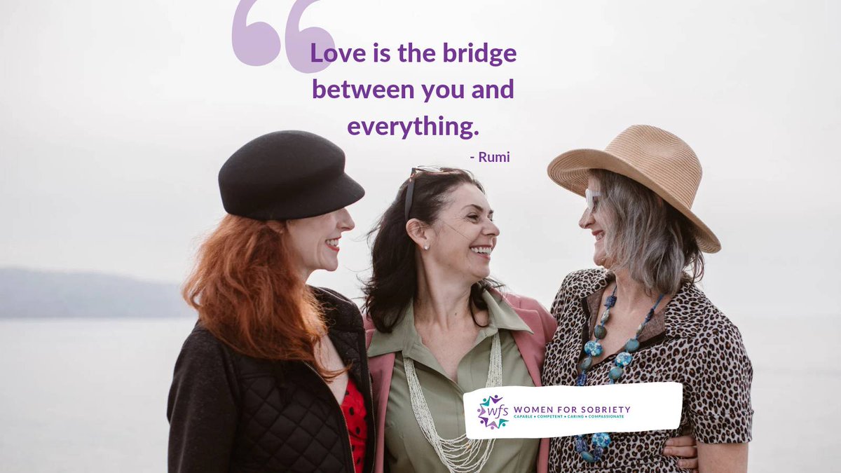 WFS4C's tweet photo. All love given returns.
I am learning to know that I am loved.
#WFS #NewLifeProgram #Statement10
#WomenForSobriety
#ProgramBooklet #Kindle
For more info: https://t.co/u26ksHuohq https://t.co/3uzQVeobrb