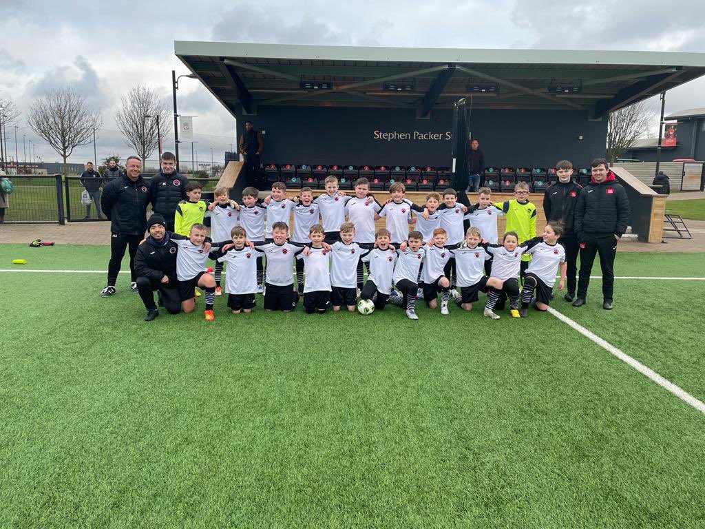 PontyUnitedA's tweet photo. A big thank you to Liverpool FC for hosting our U8/9s on Saturday afternoon! 

A brilliant afternoon of fixtures and an unforgettable experience for our #YoungDragons 

#OneClub #WeAreUnited https://t.co/qL6Vc3ThXV