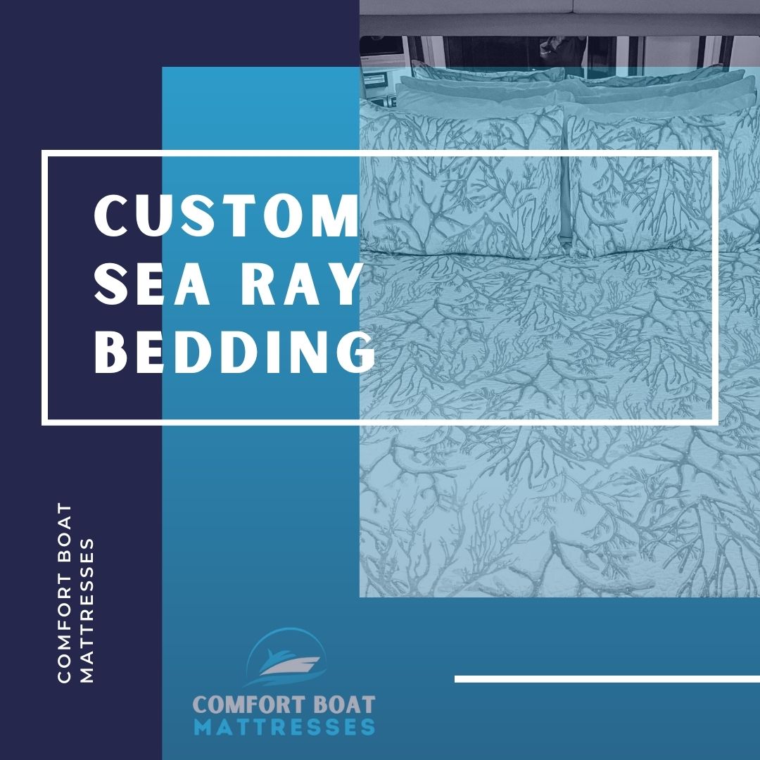 Comfort Boat Mattresses on Twitter "Custom Sea Ray Bedding made to