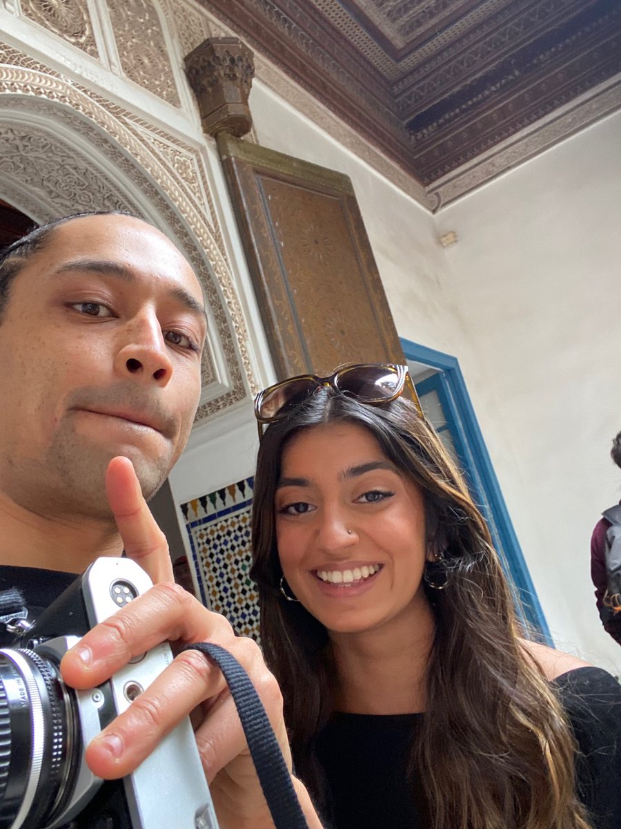 met <a href="/LoyleCarner/">Loyle</a> in Marrakech my life has quite simply peaked 🥹