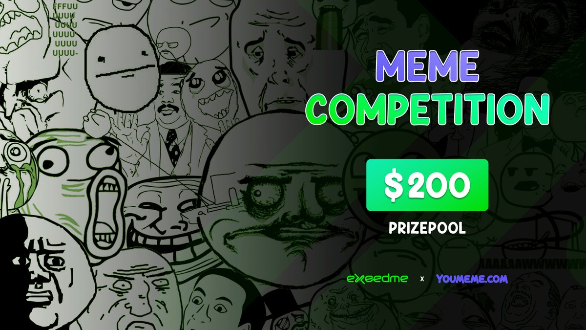 SkinsProtocol's tweet photo. 🚨🤣 MEME ALERT 🚨
Get ready to bring your A-game, because we're launching a meme competition on Exeedme with @YouMemeWorld!🔥

🎨Show off your creativity with the best Exeedme Memes! The best meme takes $200!🤑

🖋️Submit your memes here ➡️ https://t.co/hDWOKSP9f3 https://t.co/jqFJU3uYKE