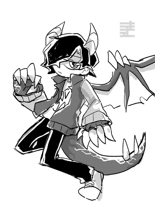 #シキ式創作図鑑
ドルチェ
破壊神。たぶんツンデレ。
たま～に描く。
出典:最果てにて。、り。たーん 