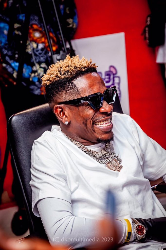 Shatta wale on another great feature 😂😂😂😂 2023 hater's go die watch out for it, this information is from a close source, That be why shatta wale no want release #GOGAlbum for now.