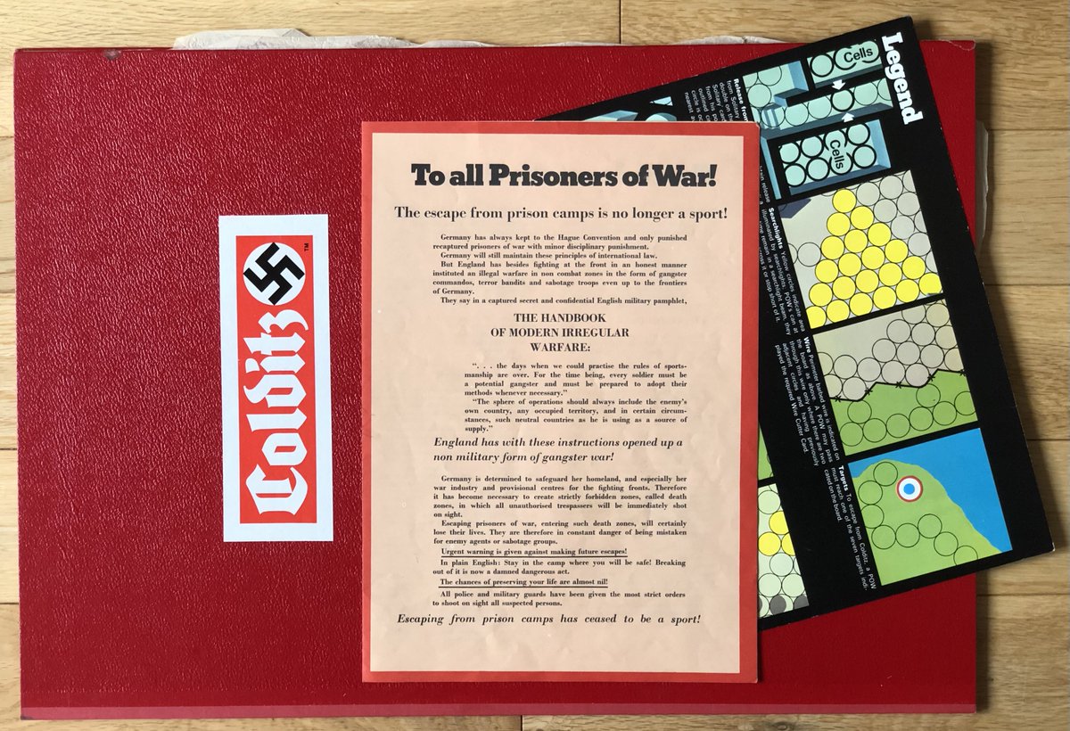 v8oholic's tweet photo. Best board game ever! I’ve had it about 48 years. Not played in a long time, though. #EscapeFromColditz https://t.co/3W3YIU0rGb