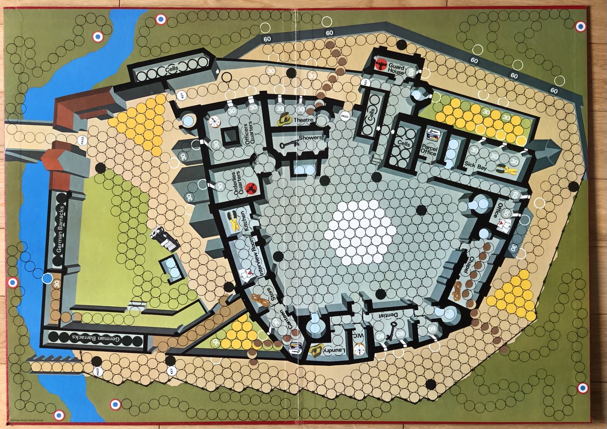 v8oholic's tweet photo. Best board game ever! I’ve had it about 48 years. Not played in a long time, though. #EscapeFromColditz https://t.co/3W3YIU0rGb