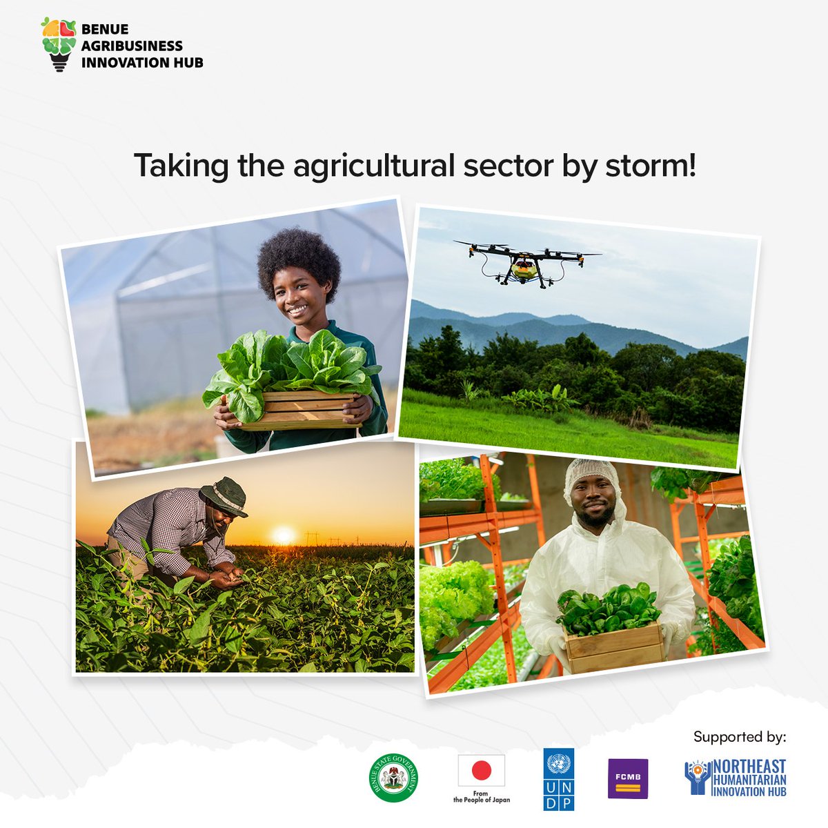 Northeast_iHub's tweet photo. Happy New Week!!!

We are proud to have been part of history as we partnered with @UNDPNigeria @MyFCMB @benuestategovt and @bai_hub to host the #AgroHack2022 Challenge. 

We are excited for the next level of impact they will be making.

#NEHIH 
#Agriculture 
#innovation https://t.co/yAkfixmgFo