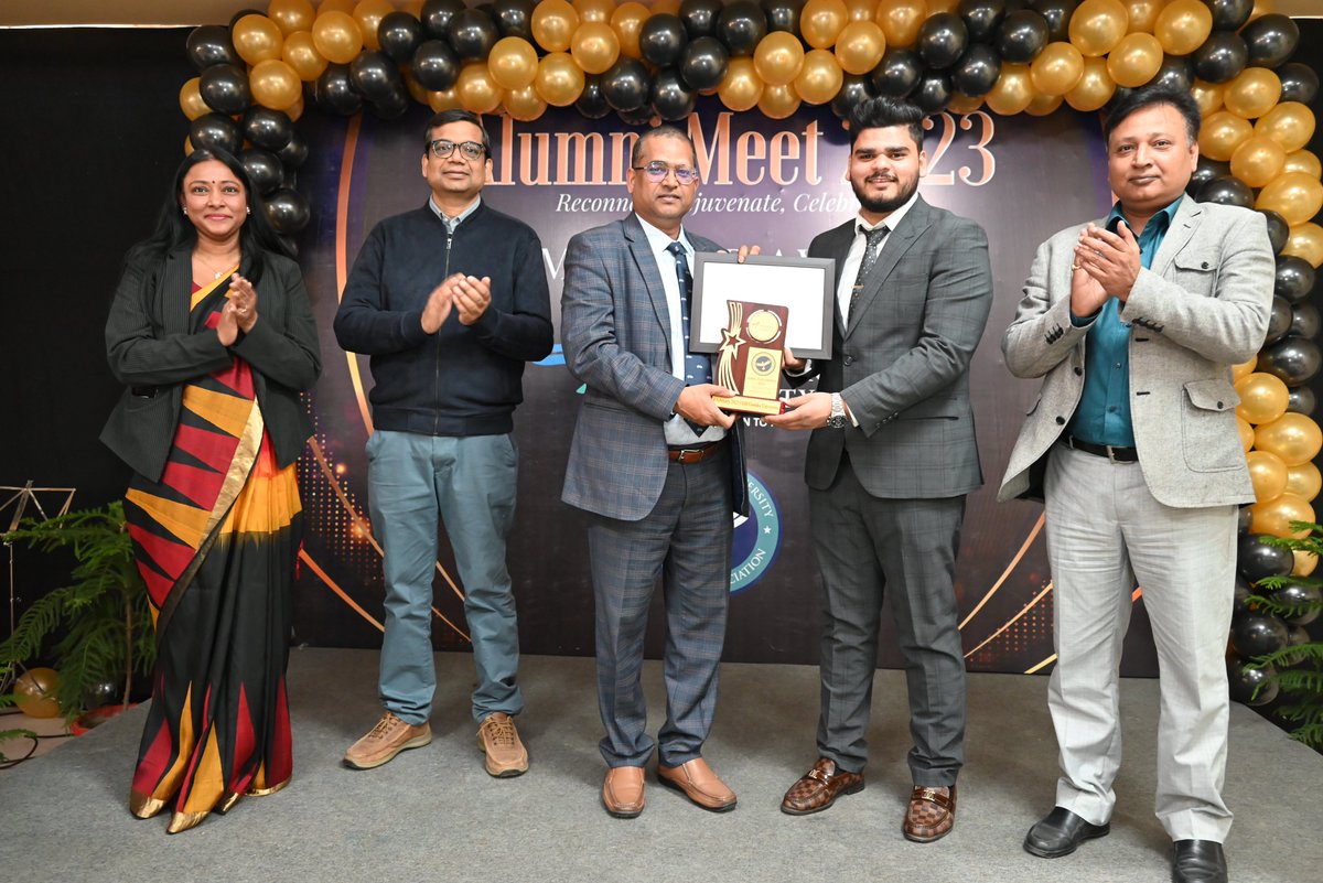 goenka_univer's tweet photo. The GD Goenka Alumni Association held its Alumni Meet & Alma Star Awards on 4 February 2023. It was a day of nostalgia and fun as the university welcomed back an enthusiastic group of pass outs who came back to their alma mater.
#AlumniMeet #AlmaStarAwards #Alumni #GDGU https://t.co/kAombadkts