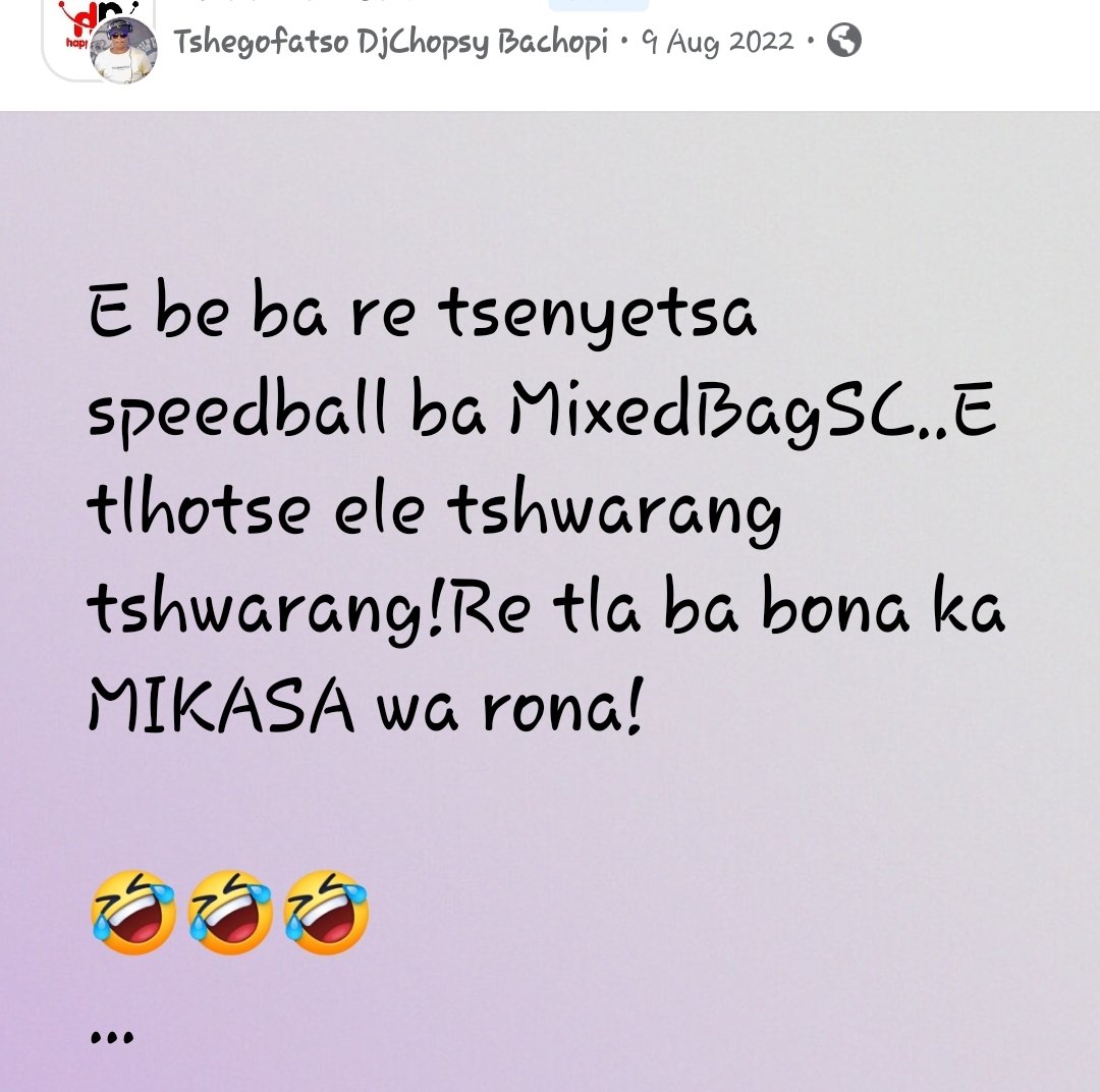 Letse ele rona maabane 😂😂😂😂