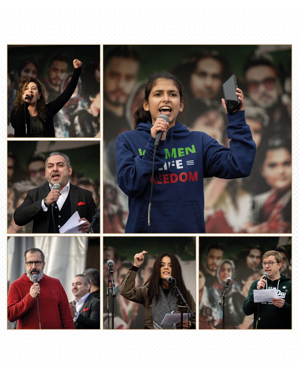 From #Paris to Teheran: Stand up for #IranRevolution! Am Jahrestag der Islamischen Revolution demonstrierten Exil-IranerInnen ihre Ablehnung des Regimes und Unterstützung der Demokratiebewegung. 

Fotos: shorturl.at/aceI3

#FromParis_toTeheran_StandUpForIran #IRCGterrorists