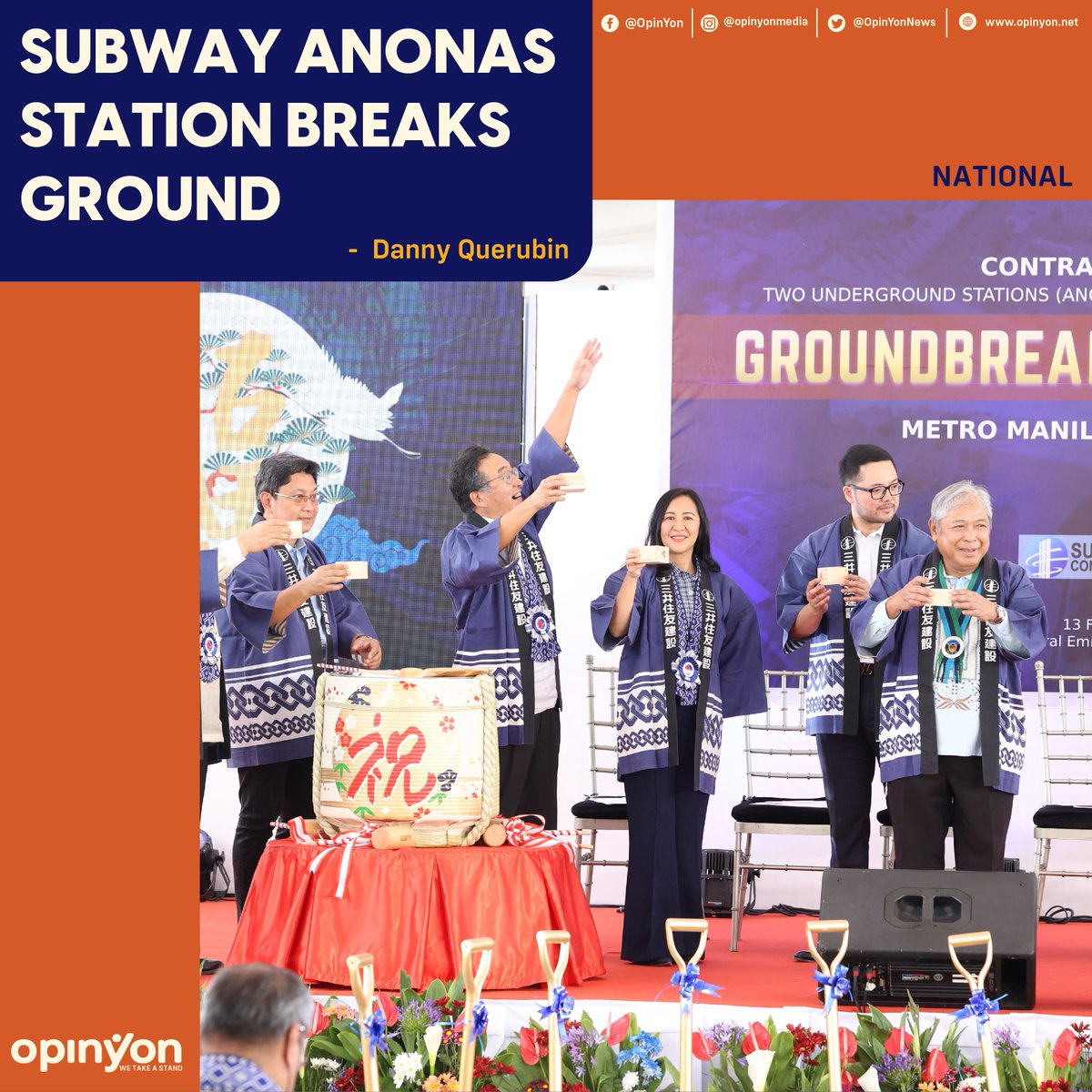OpinYonNews's tweet photo. SUBWAY ANONAS STATION BREAKS GROUND
Photo by Danny Querubin

Read more
https://t.co/FPtUHk24x1

#Subway #AnonasStation #BreaksGround https://t.co/D11cLv3DbW