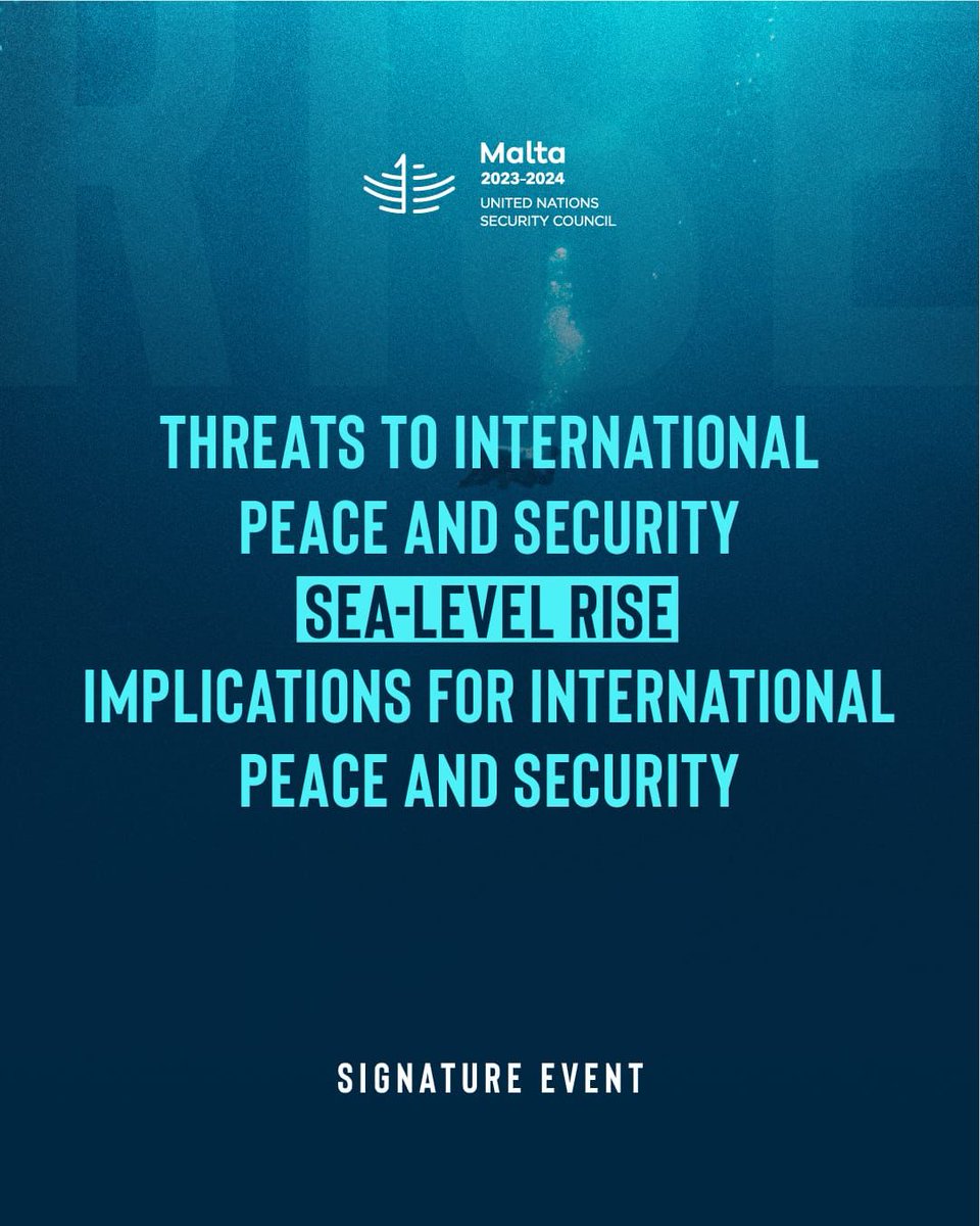BogdanAurescu's tweet photo. Looking forward to brief tomorrow the 🇺🇳 @UN #UNSC during the Open Debate on #SeaLevelRise implications for international peace&amp;security as 🇷🇴 FM &amp; Co-Chair of #ILC Study Group on #SLR, at the invitation of @MinisterIanBorg #UNSCMTPpres. #SeaLevelEmergency #ClimateOceanSecurity https://t.co/74gfSr62dK