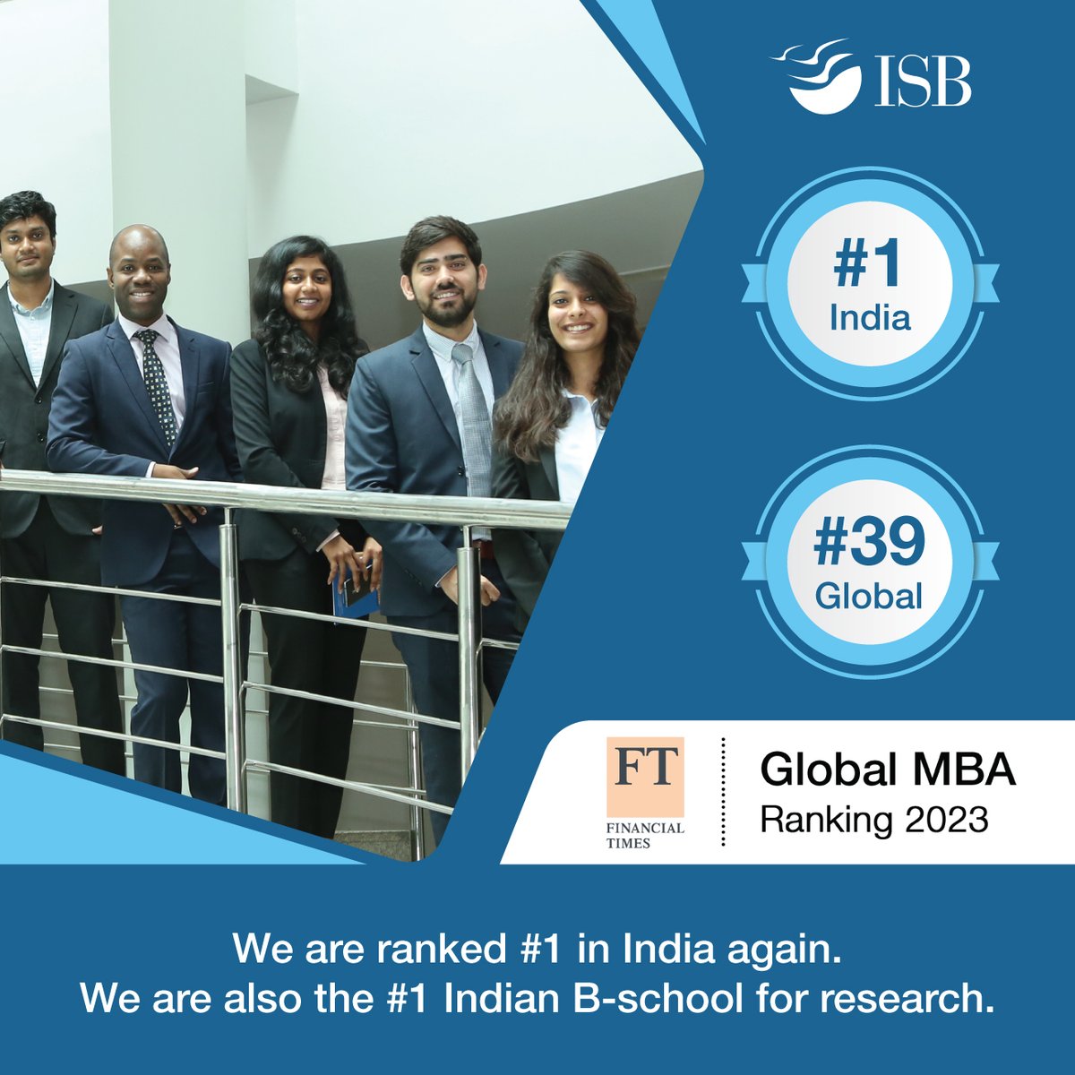 Indian School of Business (ISB) tweet media