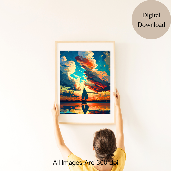 DigiWallArtCo's tweet photo. Sunset Art | Picasso &amp; Dali Style | Colorful Wall Art | Vibrant Wall Decor | PRINTABLE Digital Wall Art
#Picasso #DALI #art #wallart #digitalart #homedecor #interiordesign https://t.co/zpIbnXxO7Q