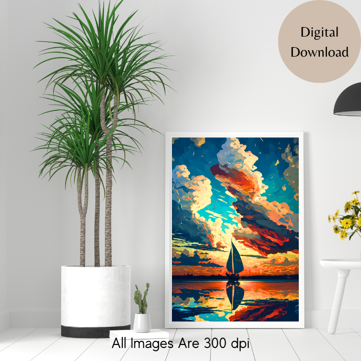 DigiWallArtCo's tweet photo. Sunset Art | Picasso &amp; Dali Style | Colorful Wall Art | Vibrant Wall Decor | PRINTABLE Digital Wall Art
#Picasso #DALI #art #wallart #digitalart #homedecor #interiordesign https://t.co/zpIbnXxO7Q