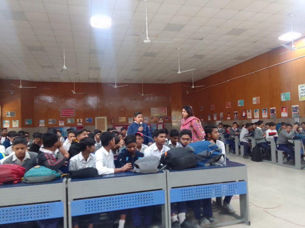 HunarIndiaOrg's tweet photo. Today a successful Induction session on the HUNAR India app was conducted at SBV School, Keshav Puram. More than 150 students attended it and also downloaded the app.
#school #session2023 #Appreciations #educational #inductionsession #educationmatters #studentsfirst #HunarIndia https://t.co/Gm3awI8Blg