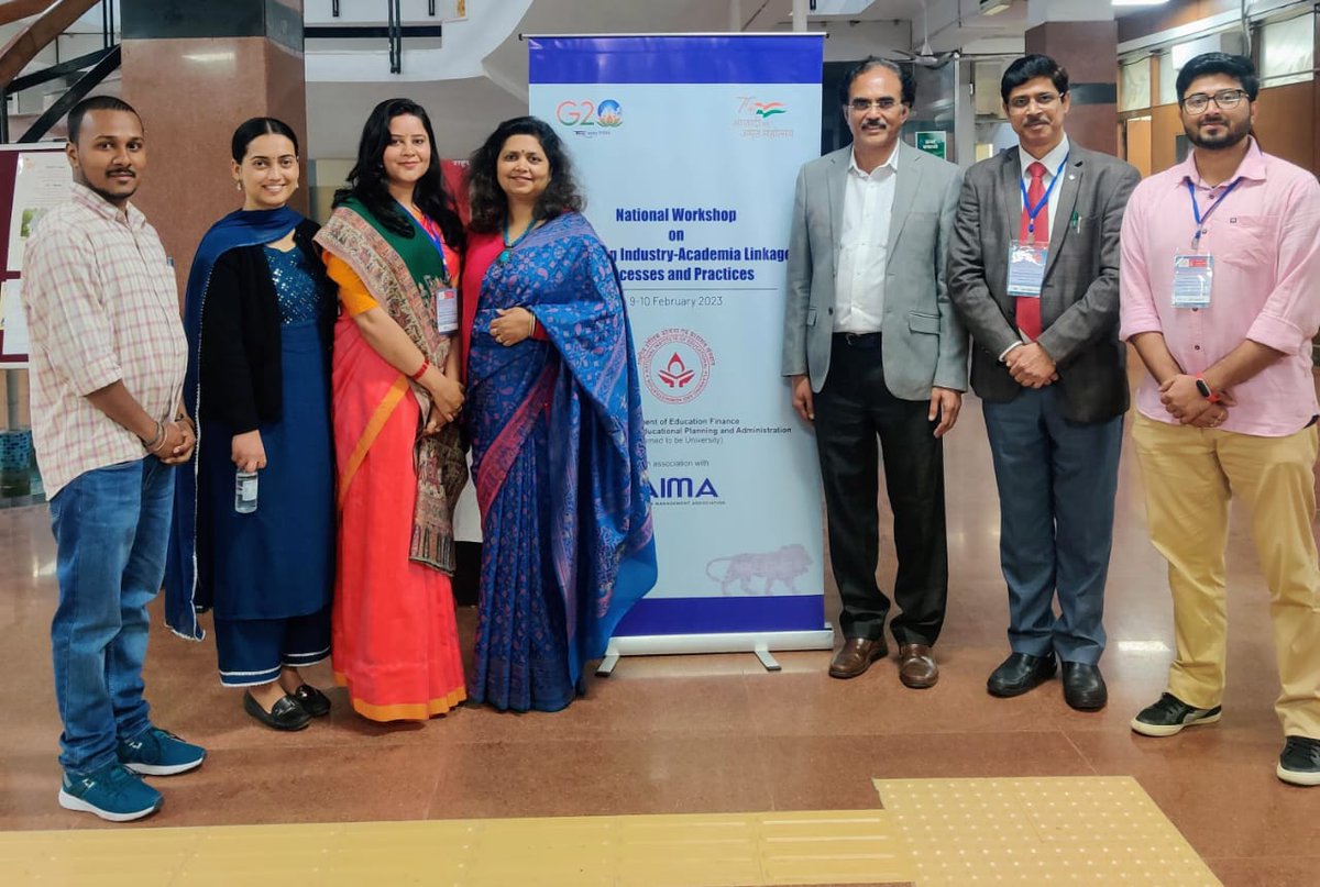 NIEPA_Official's tweet image. NIEPA  workshop in collaboration with AIMA