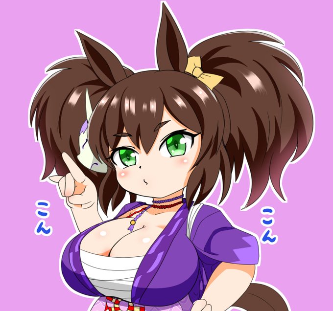 イナリワン塗ってみたら割と良い感じなのでアイコンにしよう。
#ウマ娘 #イナリワン 