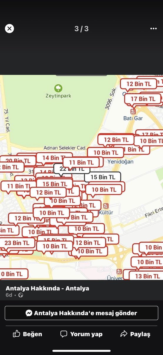 ALPASLANTASOVA1's tweet photo. Antalya da kiraların durumu.Birlik beraberlik olunması gereken zamanlardan geçiliyor ama yazık insanlık çoktan  ölmüş… https://t.co/1NoMzpTkvN