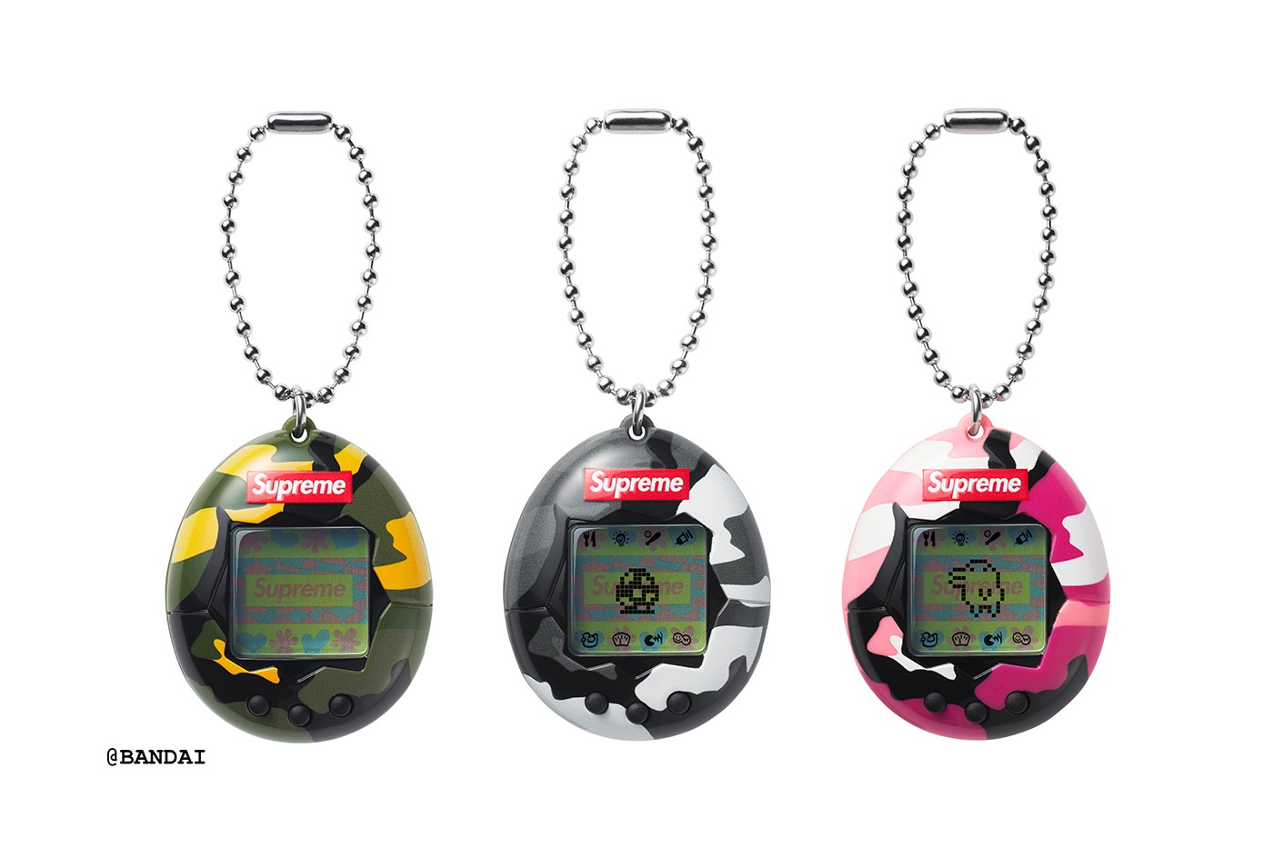 supreme tamagotchi たまごっち シュプリーム 3色セット-