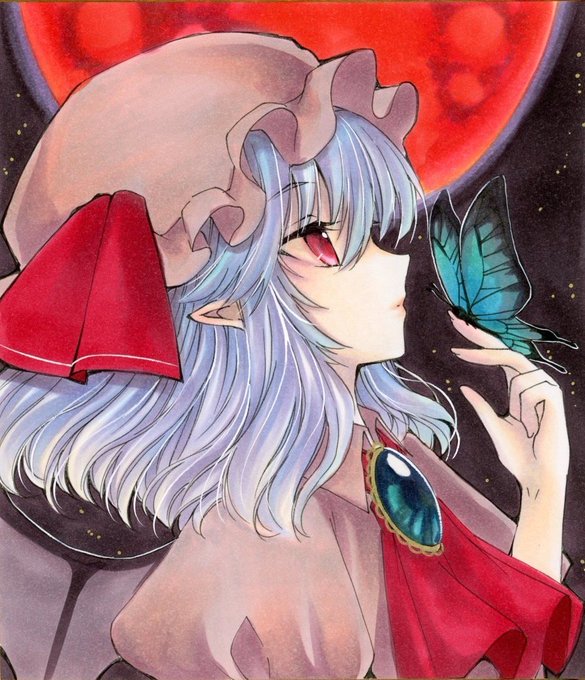 レミリア・スカーレット#東方Project  #コピックイラスト 