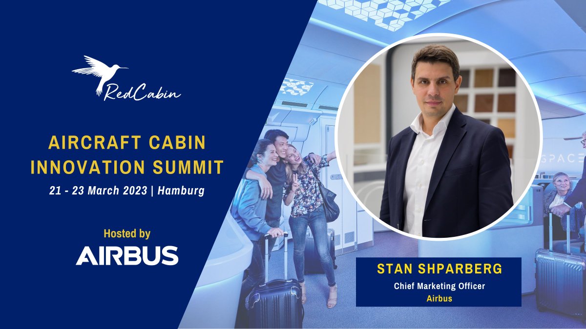 Every #RedCabinLIVE needs a pioneer to kickstart three days of conversation, connection and collaboration…and in Stan Shparberg at <a href="/Airbus/">Airbus</a> we have one of the very best! 👏

The aviation world is coming together in Hamburg to reimagine the #PaxEx. Join us: ow.ly/2VXi50MPcAA