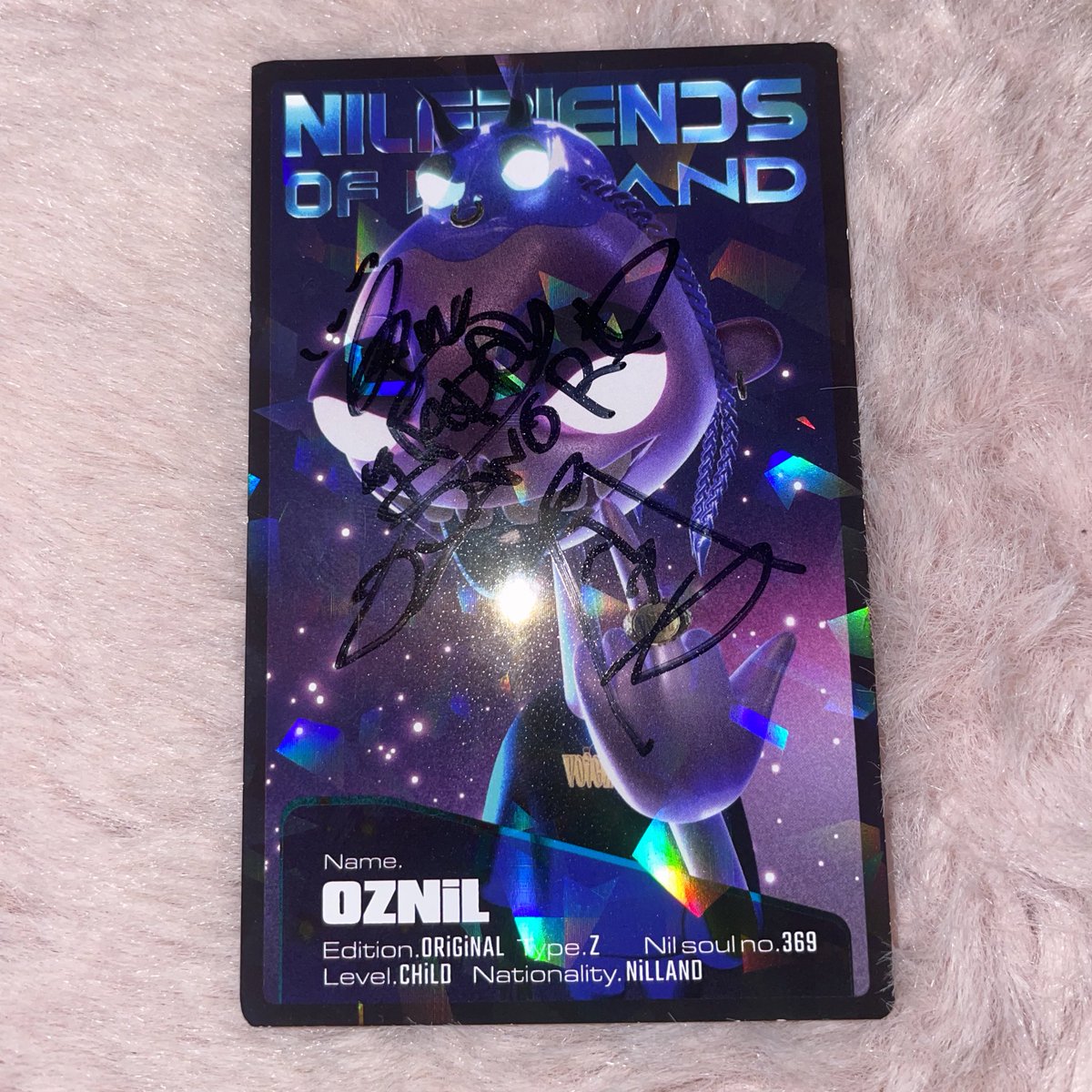 nilland369's tweet photo. 【今回のイベントに来れなかった方の為にお土産企画】

OZworldサイン入りトレカを1名様にプレゼント🎁

✅フォロー@OverZenith369、@nilland369 、@hishonil_suzu 
✅RT&amp;❤️
✅JOIN→https://t.co/If7D7lnXsR
⏰24h https://t.co/jcfN7XLK92