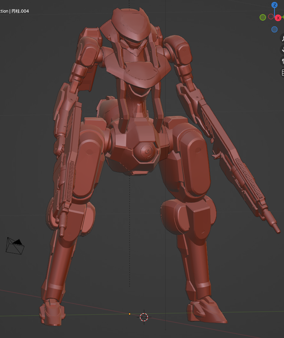 あがったテンションでこれの立体出力を今年前半の目標にする・・・1 