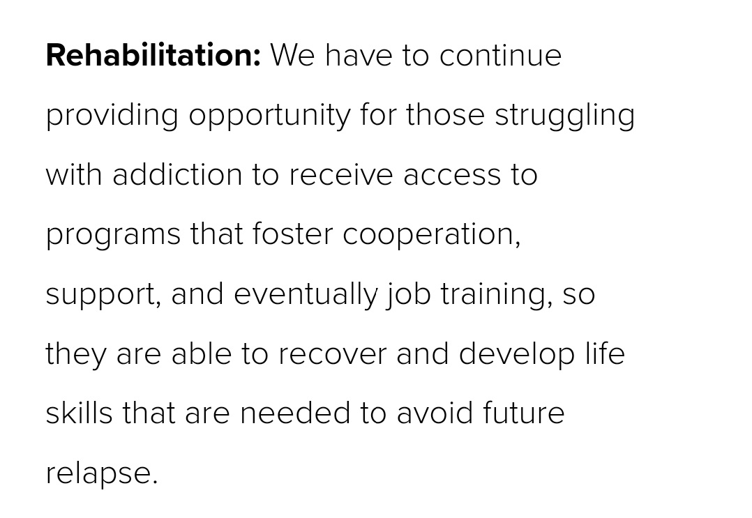 We have to combat addiction in the Commonwealth. That includes protecting our youth and supporting those who have overcome addiction. This can't just be campaign rhetoric like it has been for years.

rsmith4gov.com
facebook.com/rsmith4gov