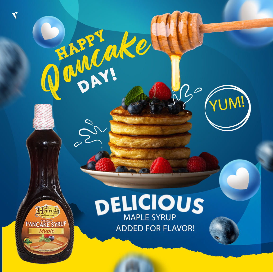 dflimporters's tweet photo. You will fall in Love with your Pancakes. Just try our:

Sir Henry Maple Syrup!

#breakfast
#pancakes
#delicious
#meal
#monday
#morning https://t.co/75WwCUvDBx