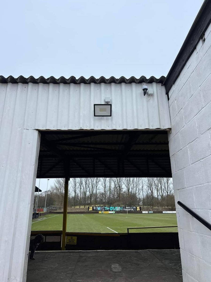 PrescotCablesFC's tweet photo. Big thank you to our friends at the ADAM Foundation who kindly funded the installation of some new motion sensor lights around the entry to the Joseph Russell Stadium. Big thanks also to CW Electrical for carrying out the work. ❤️ https://t.co/LSzAmSK9tO