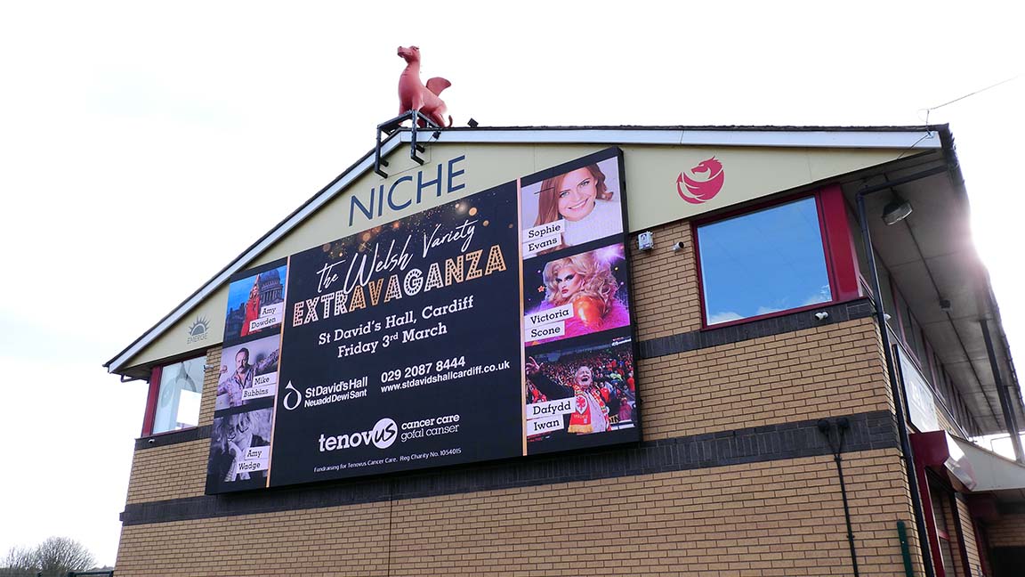 A huge thanks to <a href="/nicheifa/">Niche</a> for supporting The Welsh Variety Extravaganza ✨
Have you spotted our advertisement on their billboard yet? 

Join us on the 3rd of March for an evening of premium Welsh entertainment! 

Book your tickets here - stdavidshallcardiff.co.uk/whats-on/light…