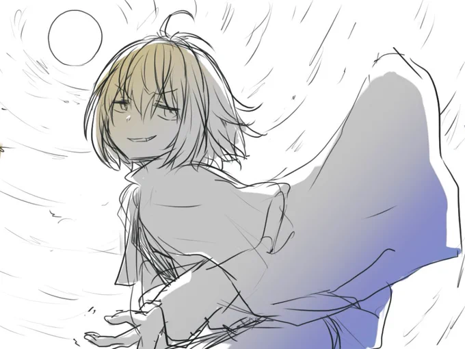 ただなんか描きたくなった落書き。
「可愛い」が続くと描きたくなるります。・・・相殺してるんと思います。 