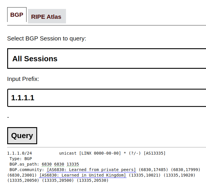 bgptools's tweet photo. New feature!

Known BGP community strings are automatically translated on the looking glass.

In addition there is a new tab on ASNs that show the known BGP community strings (with a quick search)

Are your communities missing? Log in and add them in the "Profile" tab! https://t.co/3BfuA055cY