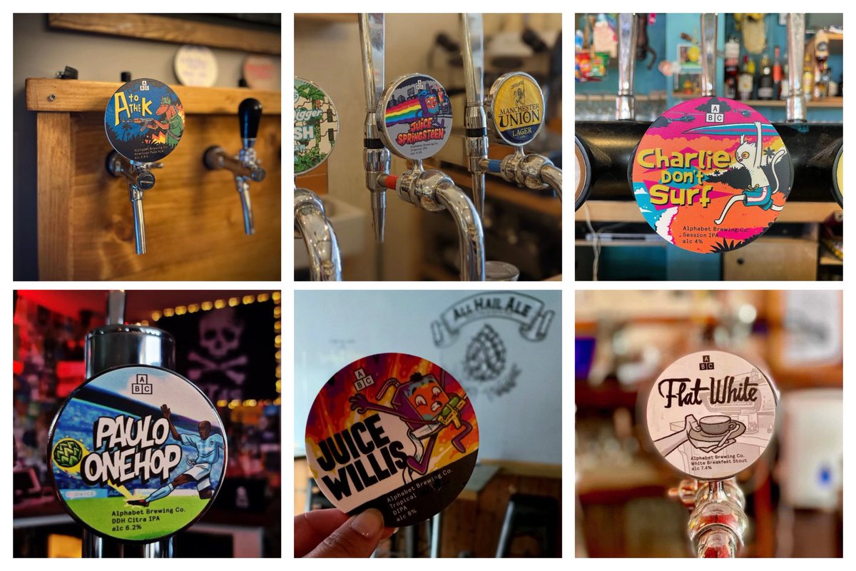GOT A LINE FREE?

We offer special deals on permanent lines, whether that’s Juice Springsteen on tap (no-brainer) or a rotating specials line to keep things fresh.

Drop us an email to discuss - orders@alphabetbrewing.co.uk🍻