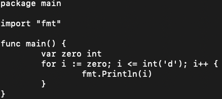 _Drapes's tweet photo. @cassidoo Solution to the interview question of the week in go :) https://t.co/DGpLji7S5x