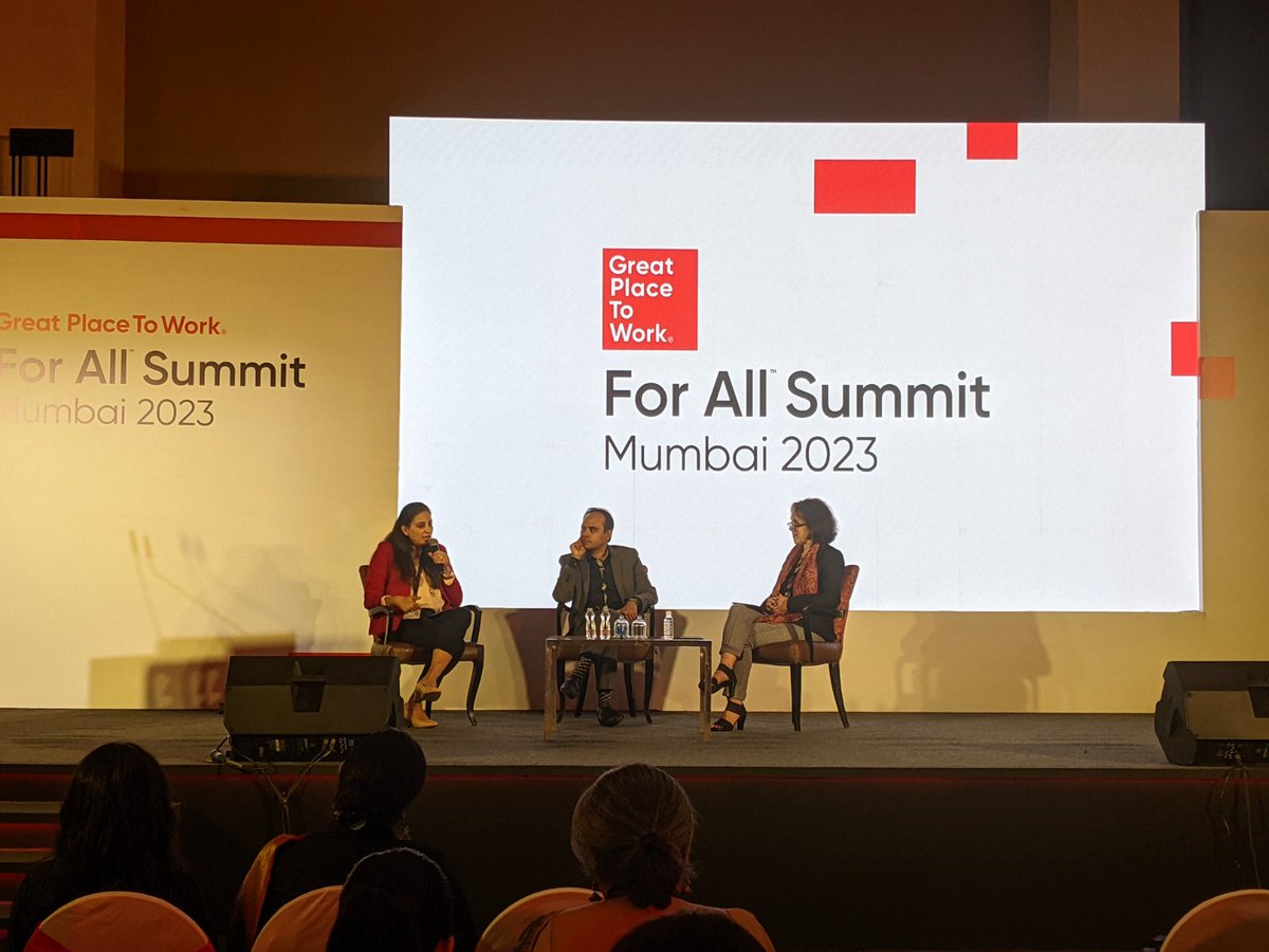 BursonIndia's tweet photo. Great Place To Work India hosted its most coveted summit in the space of workplace culture - the For All Summit 2023 in Mumbai, and our team was there to work with the 20+ leading business speakers and drive their media visibility. Here are some glimpses from the event! https://t.co/ezPxBwHp2Y