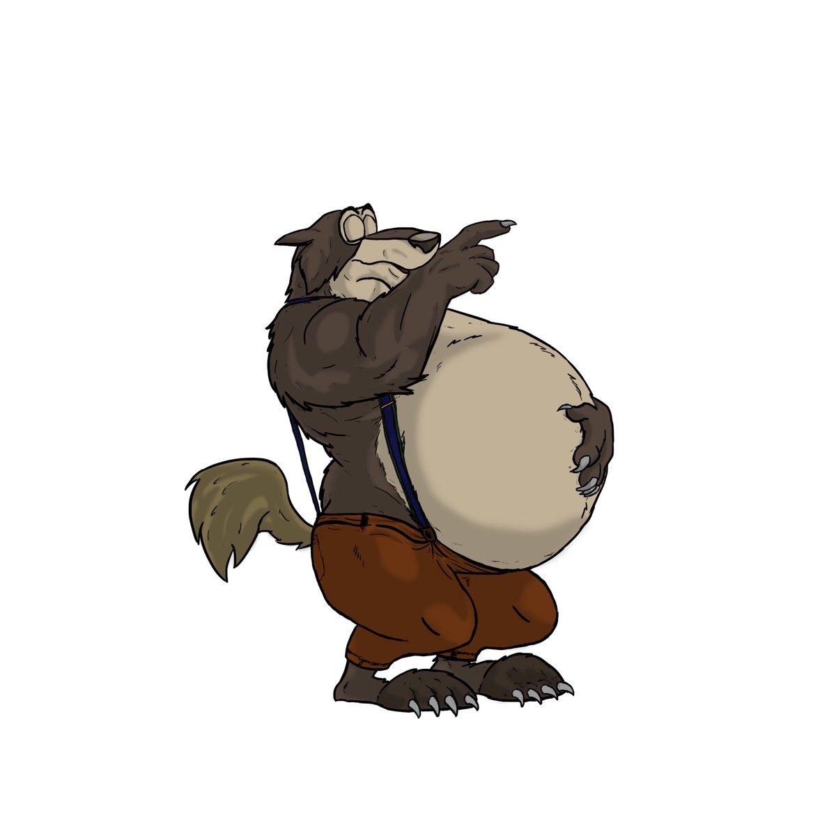 bigbadwolfvore's tweet photo. Tried a bit different version of the Simsalagrimm Wolf. Also tired my luck with shading... still practicing on that.
#Simsalagrimm #vore #wolfvore https://t.co/oIJOFt8ygZ